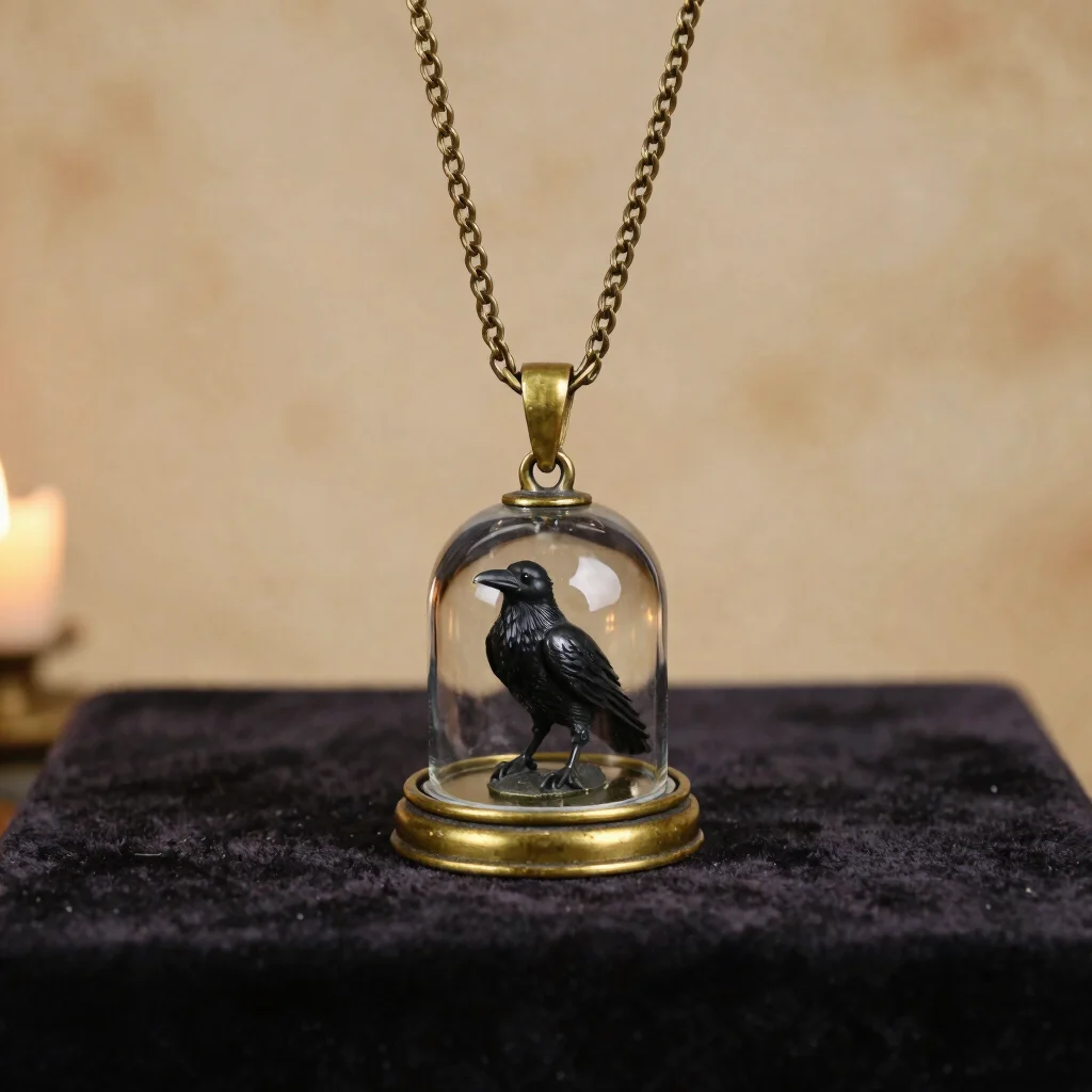 Raven at Dusk Pendant