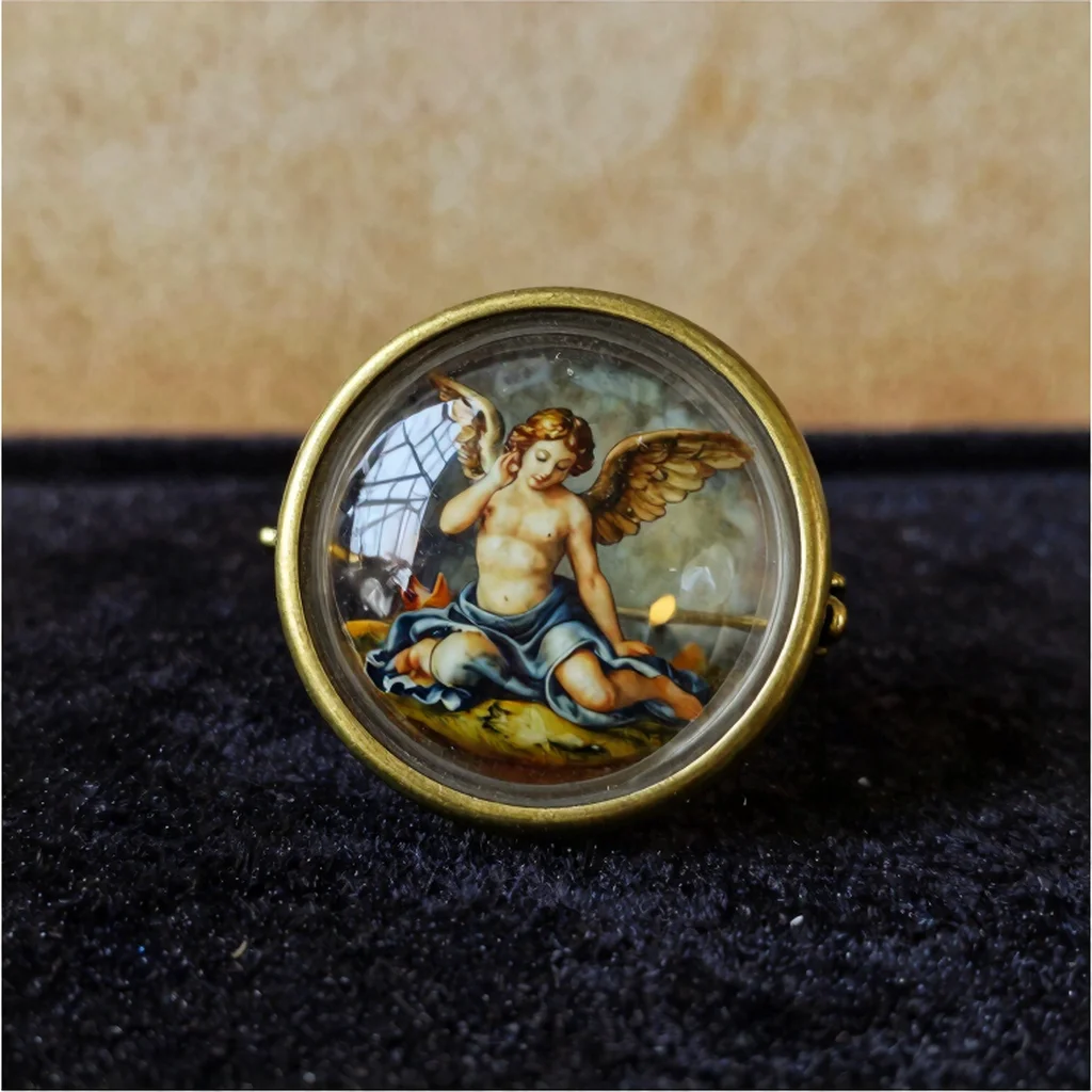 The Fallen Angel Brooch