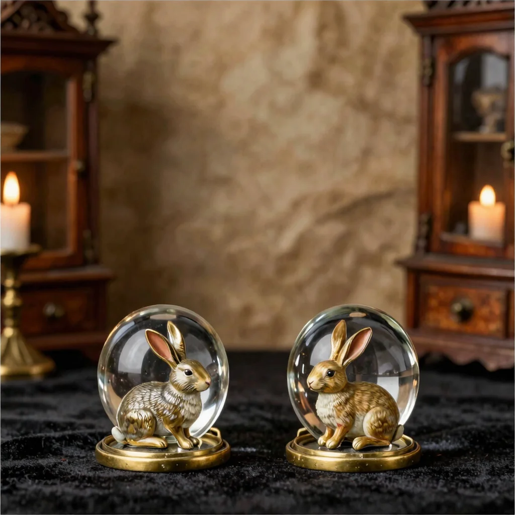 Suspicious Rabbit Studs