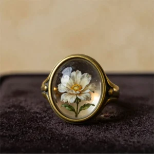 Funereal Bloom Ring