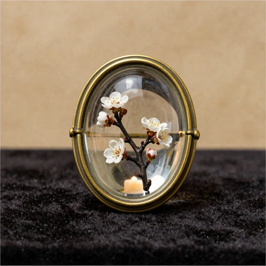Blackthorn Reliquary Pin